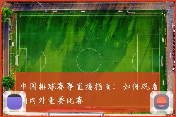 中国排球赛事直播指南：如何观看国内外重要比赛